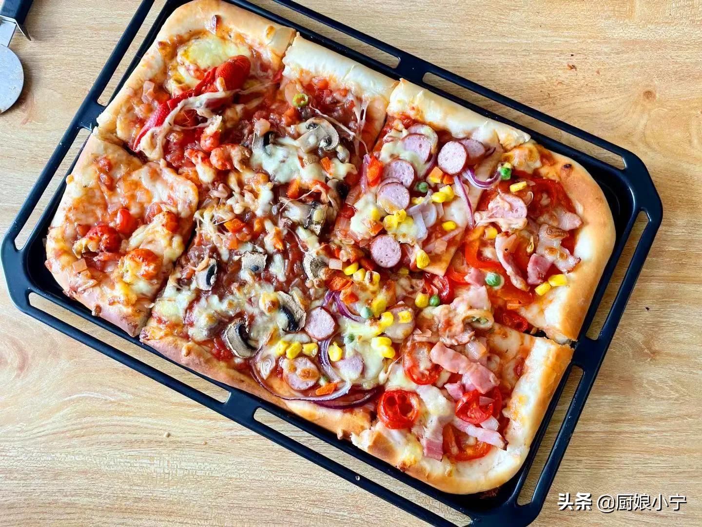 愛吃披薩不用買，學會這配方，外皮酥脆超級拉絲，媲美必勝客