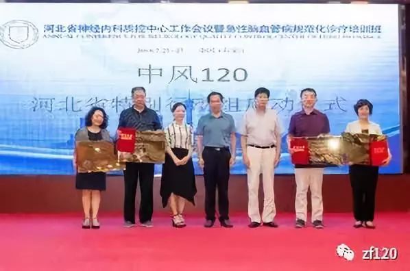 《中风120五周年》，河北省中风120特别行动组成果展