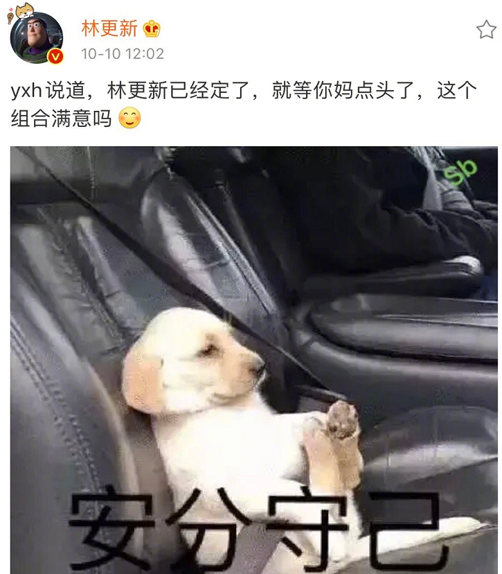 林更新否认出演《默读》，5G速度辟谣逗乐网友，配图够好笑