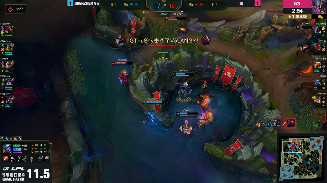 LOL: Puff small artillery piece is chopped below 5 kill, IG 2-1 beats the competition after V5 develops season