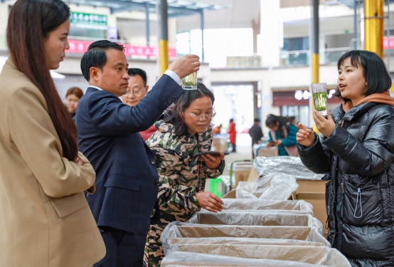 四川名山：春暖茶香 如约而至 2021年第一背篓蒙顶山茶清新上市