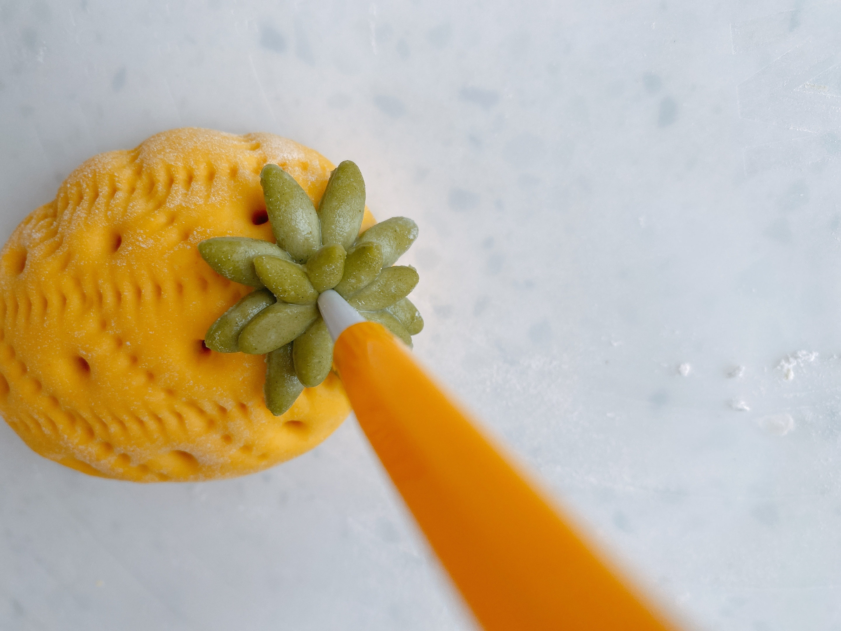 六一兒童節要到了，給孩子做款菠蘿饅頭，顏值高易操作，孩子愛吃