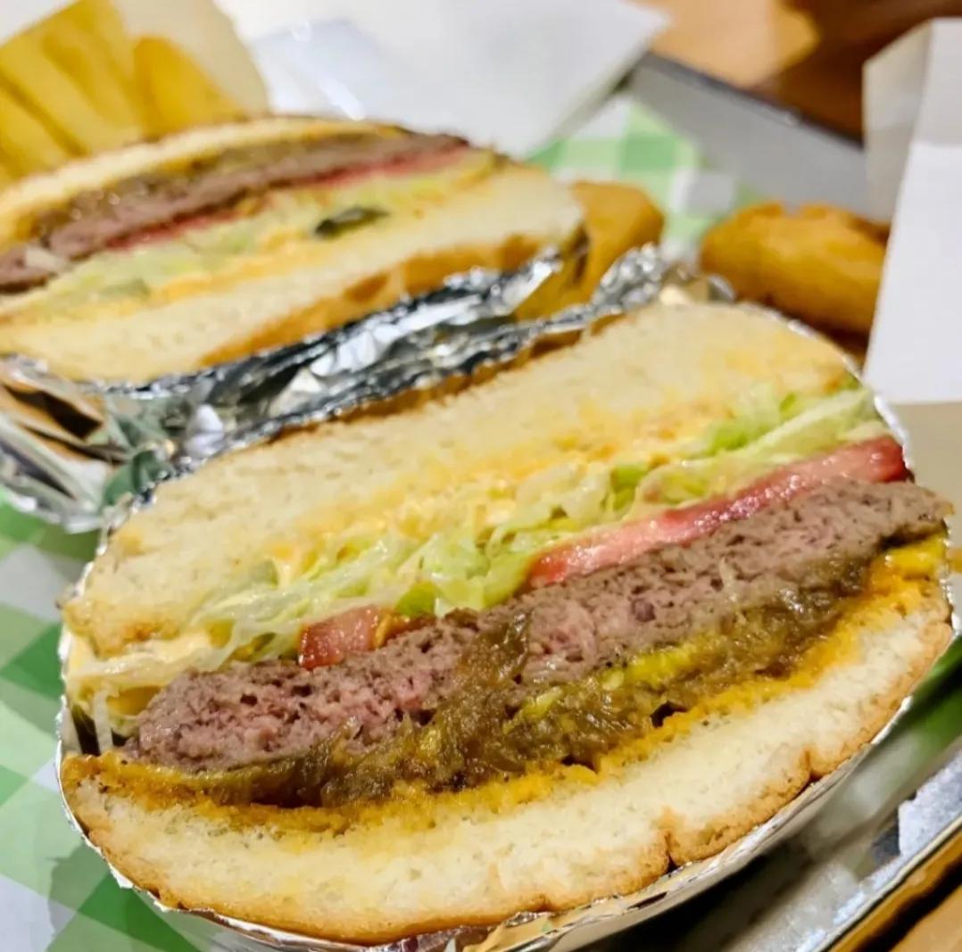 Shenzhen exceeds 5 times this inn of beautiful type hamburger, hamburger is not built to biscuit greatly