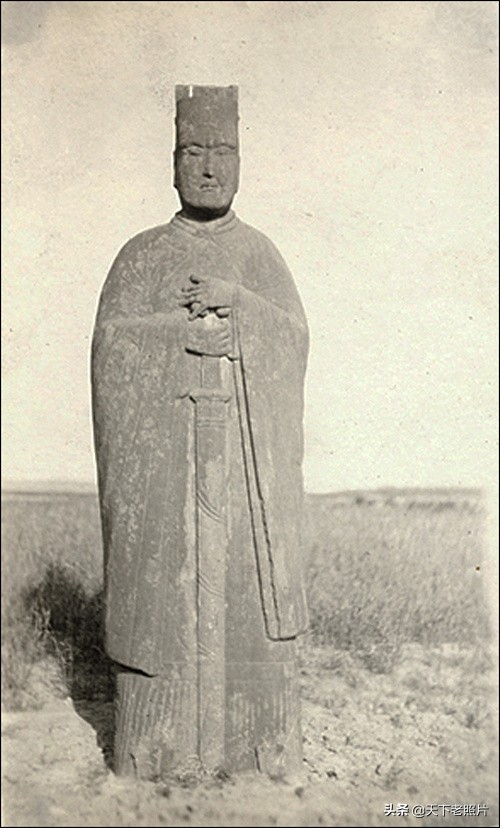 1913-1914年 河南巩县的北宋皇陵实拍照片