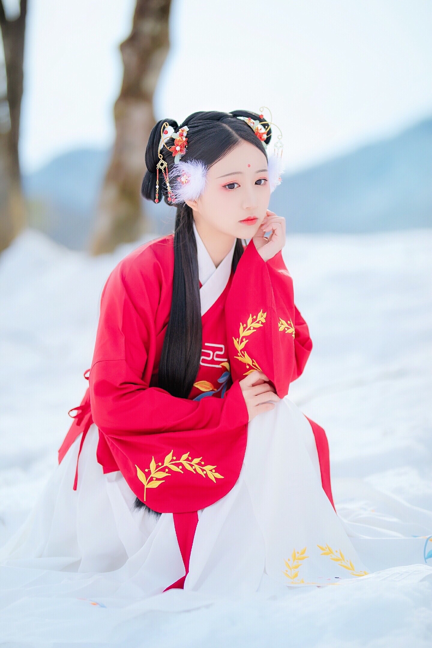 赞美雪的句子大全 朋友圈晒雪景唯美简短句子图片