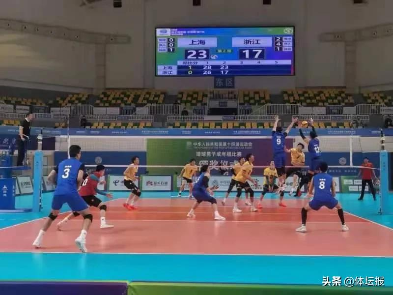 浙江体彩男排今日争夺全运会季军