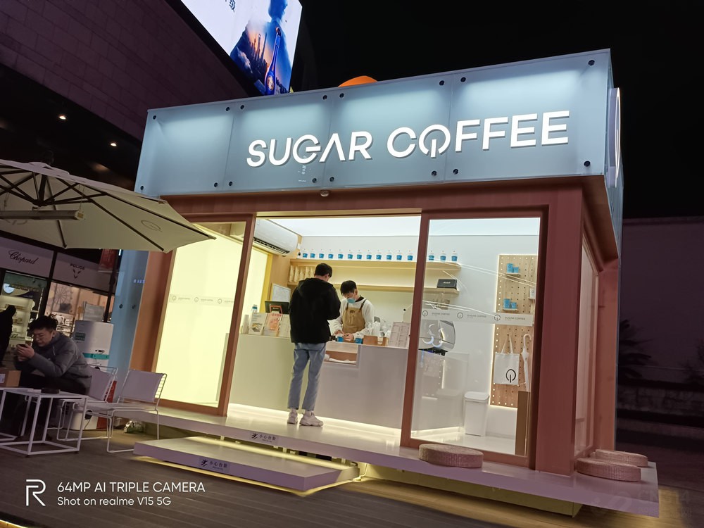 50W shows tide full a country " bright and beautiful carp " Realme is true my V15 evaluation