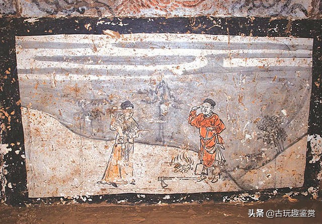 元代古墓中发现一幅画，活埋儿子孝敬母亲，越看越可怕
