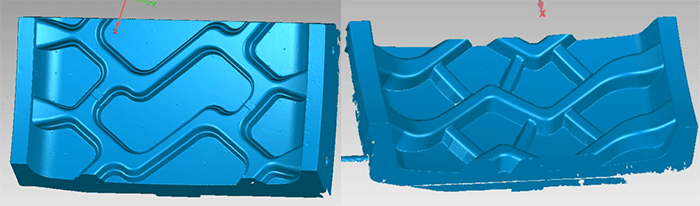 RigelScan广泛应用于轮胎模具的三维质量检测和逆向设计