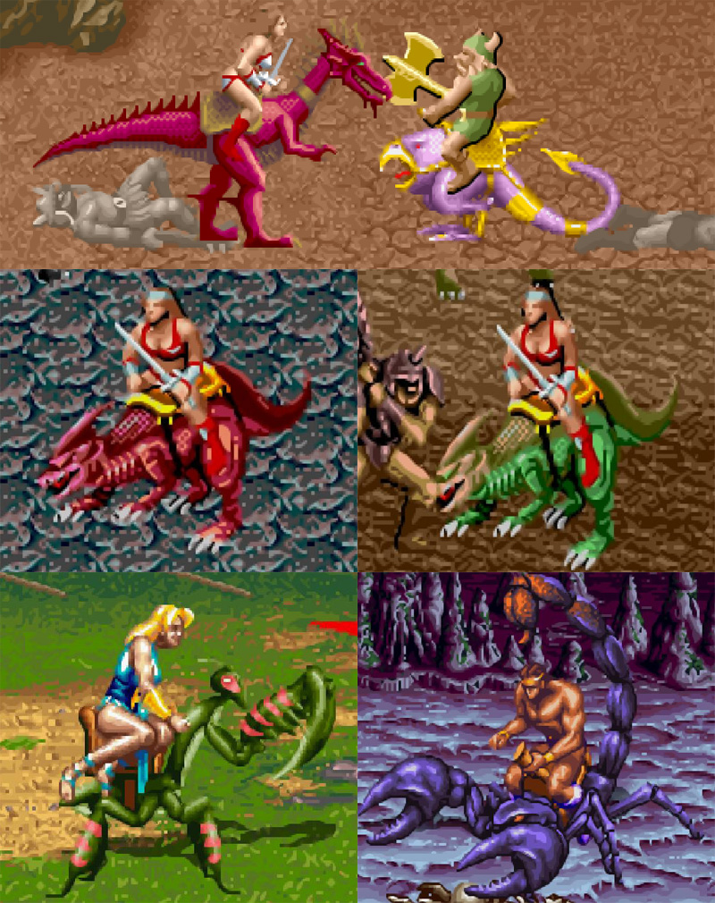 街機(jī)游戲最具震懾力的坐騎，BOSS突然覺(jué)得好累只求速死