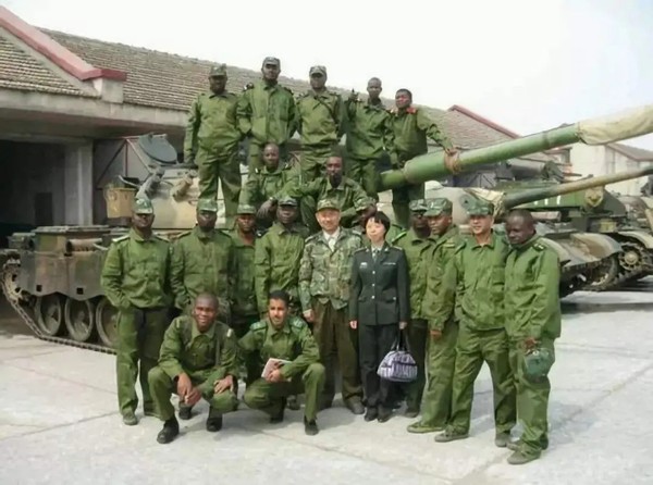 由我方人员训练的非洲军队，横扫利比亚联军，被称为东非解放军