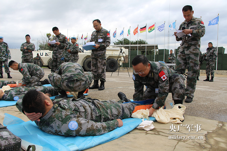 辞旧迎新！中国蓝盔备战练兵忙