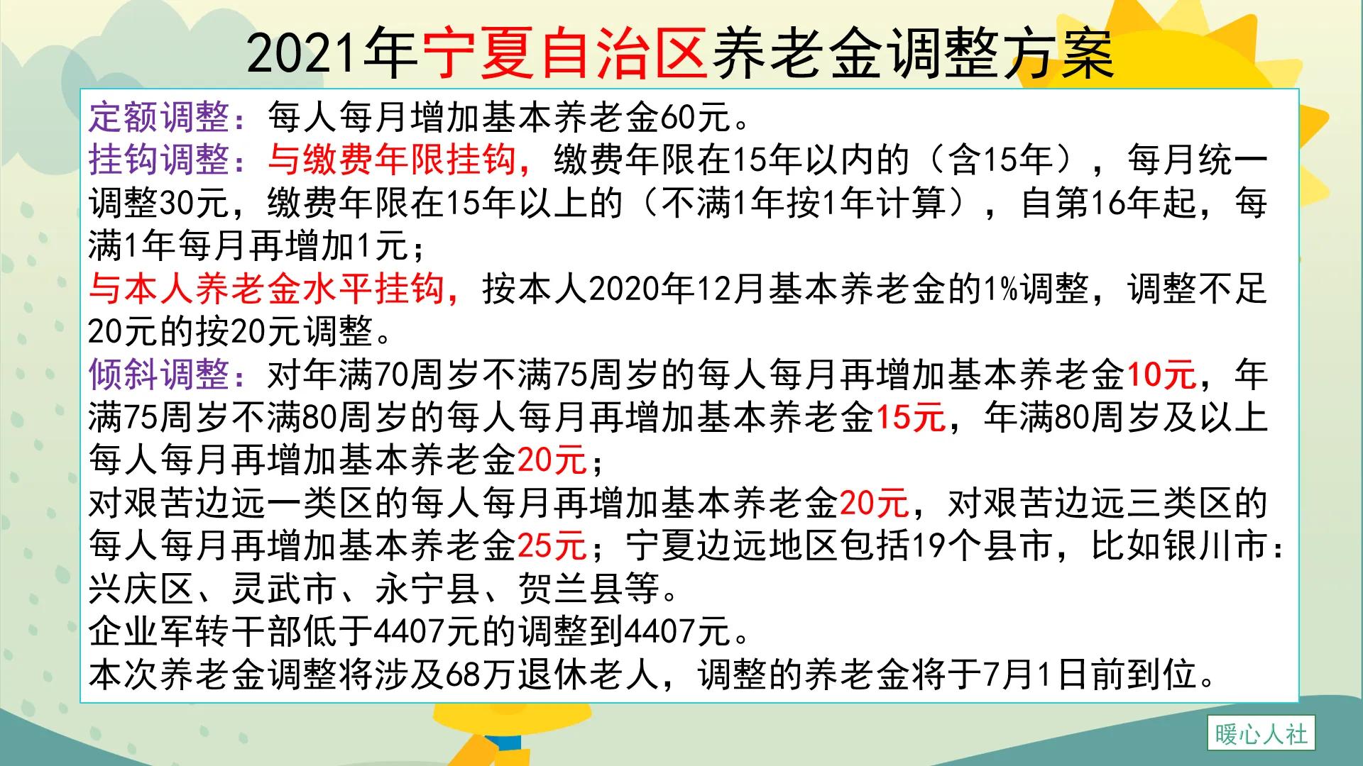 八省市公布2021年养老金调整的细则，看看挂钩调整有哪些形式？