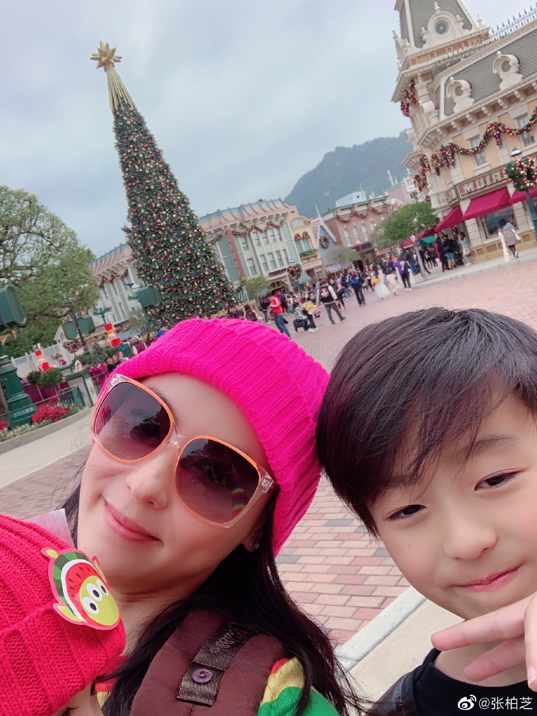 张柏芝小儿子正面照终于曝光，网友：跟谢霆锋太像了吧