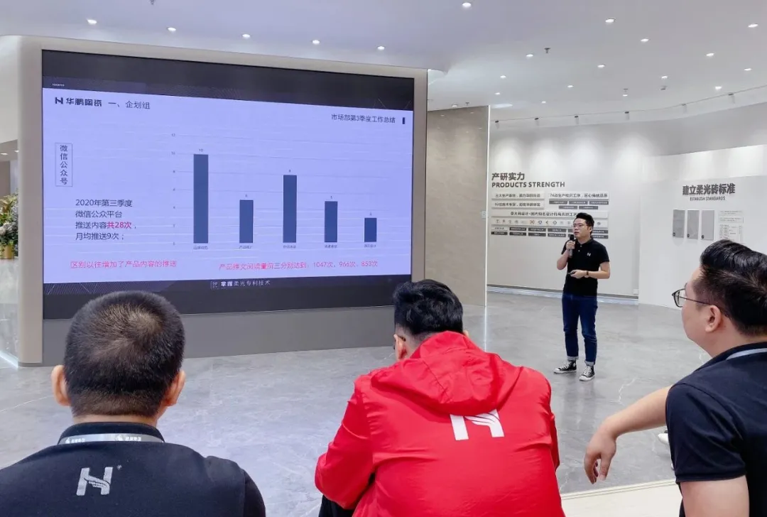 華鵬陶瓷第三季度總結及第四季度規劃會(huì )議圓滿(mǎn)舉行