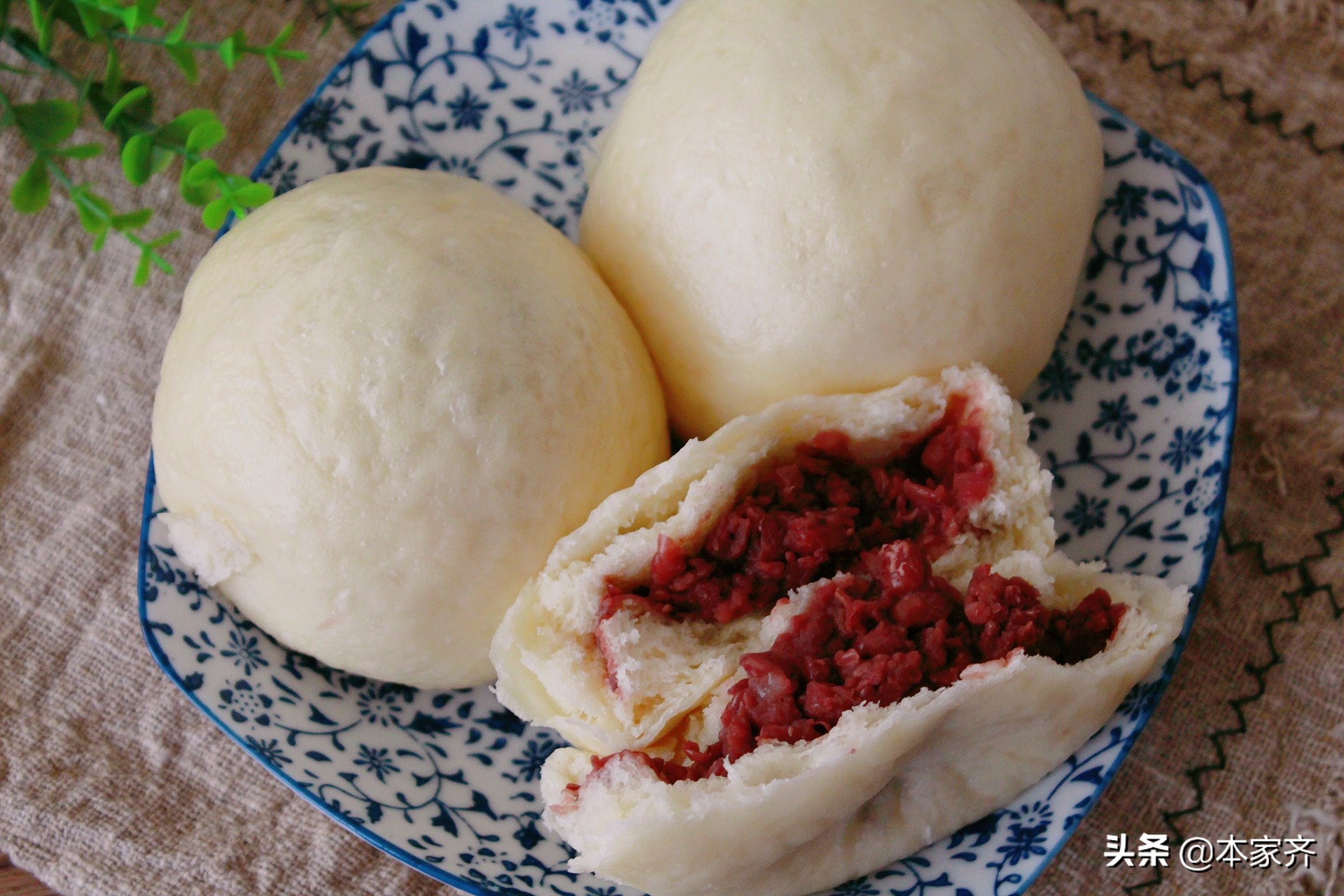 女人都愛吃的軟豆包，營養又好吃，一口滿嘴都是香，我連吃了3個