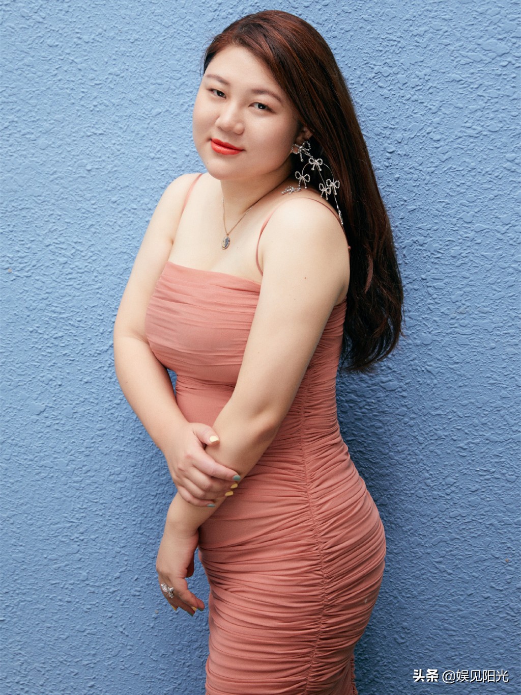 杨天真自嘲“好想活在精修图里”，不过修图师