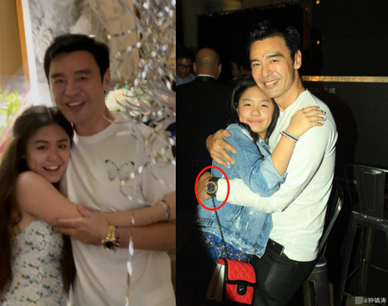 钟镇涛17岁女儿穿吊带庆生！长发茂盛肤色偏黑，脸上一对酒窝抢镜