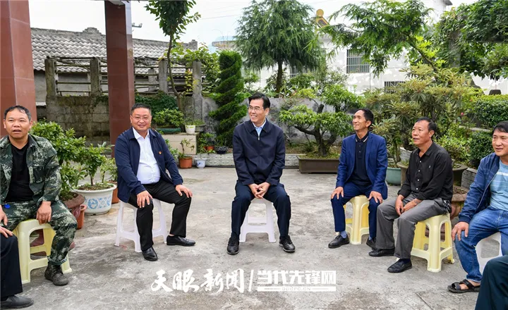 李炳军到毕节市大方县,纳雍县调研