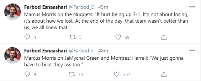 6400萬悍將仍嘴硬：金塊並不比快艇強！他還警告了Harrell-黑特籃球-NBA新聞影音圖片分享社區