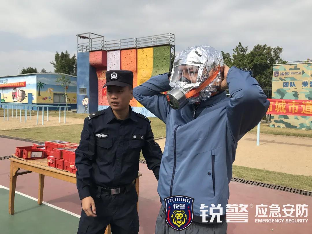 锐警应急安防：广州市城市道路路政管理所冬季消防安全应急演练