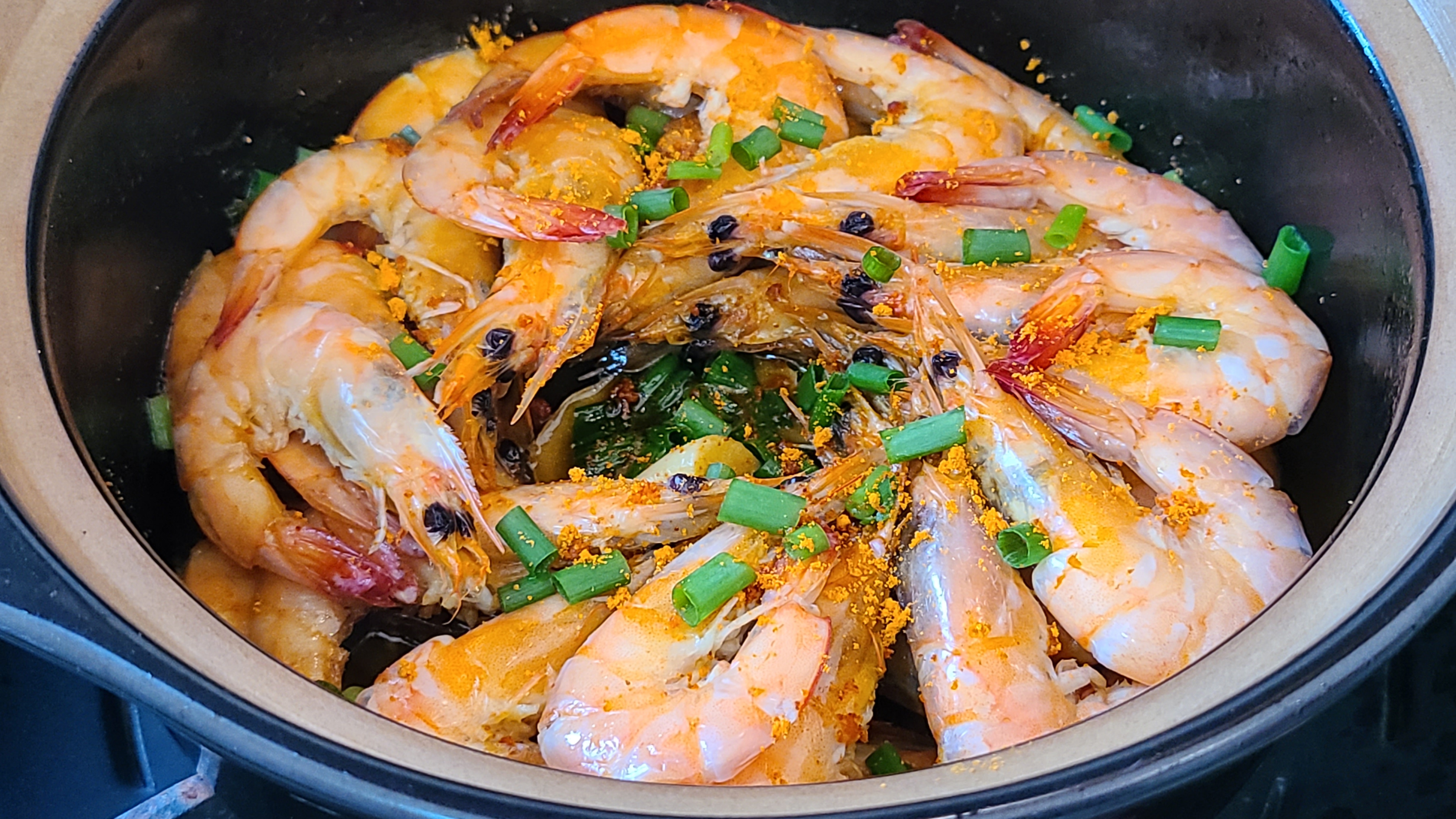 焗大蝦，又香又好吃的一道廣東美食，學會給家人露一手