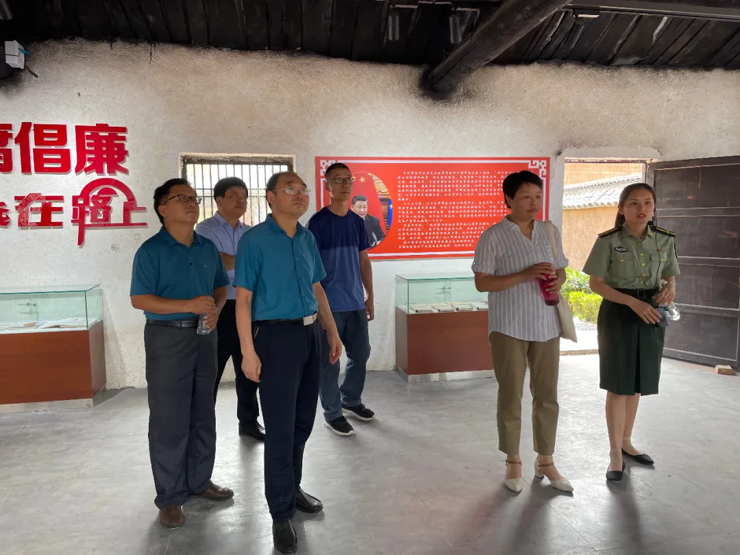 【特别报道】商丘市委党史研究室副主任张艳梅一行到宁陵县调研指导柳河破击战纪念馆建设工作