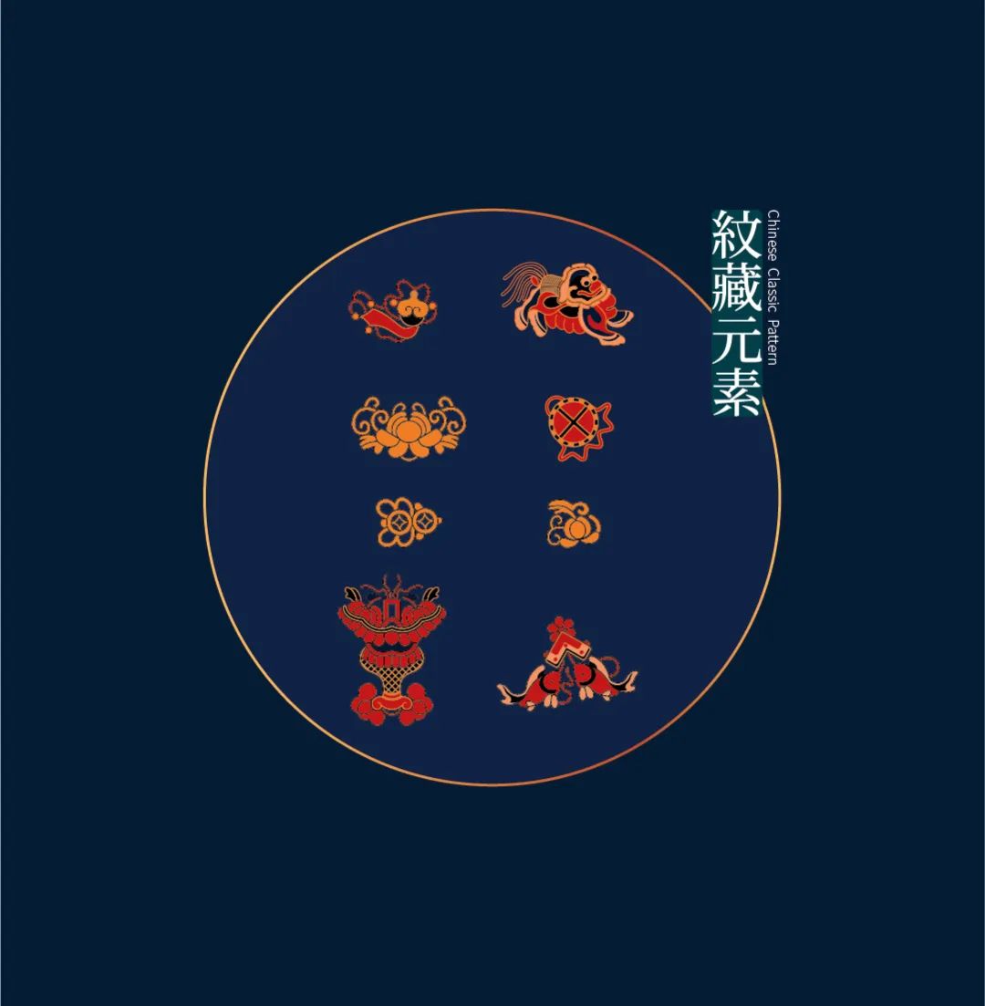 好看！中国古典服饰-云肩纹样图案之美