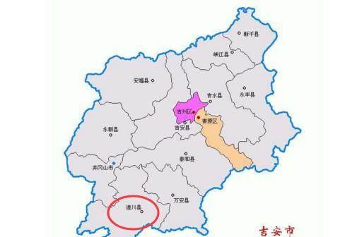 江西省一个县，人口超50万，建县历史超1800年