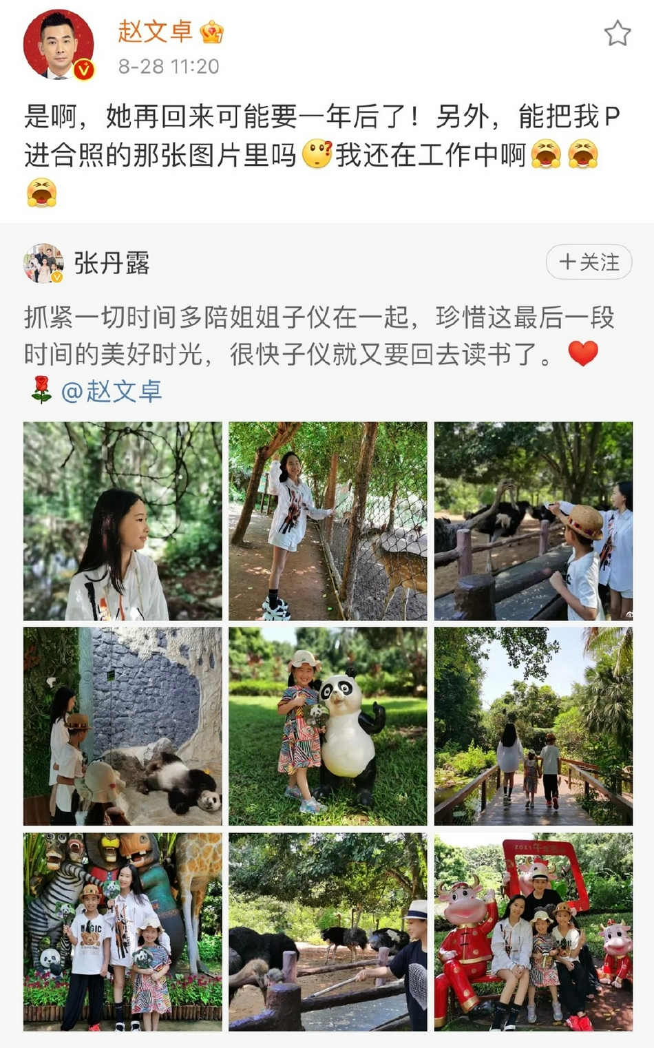 巧合？甄子丹与妻子庆祝结婚18周年后，赵文卓发文不舍送别大女儿