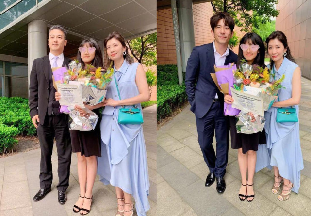 賈靜雯與長女開心合影似姐妹，15歲梧桐妹變美少女，身材超標致