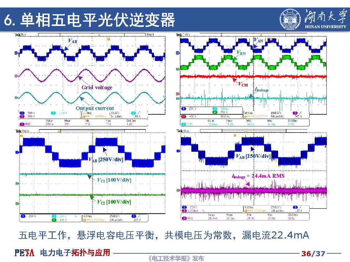 湖南大学汪洪亮教授：低成本光伏并网逆变器拓扑与控制技术探讨