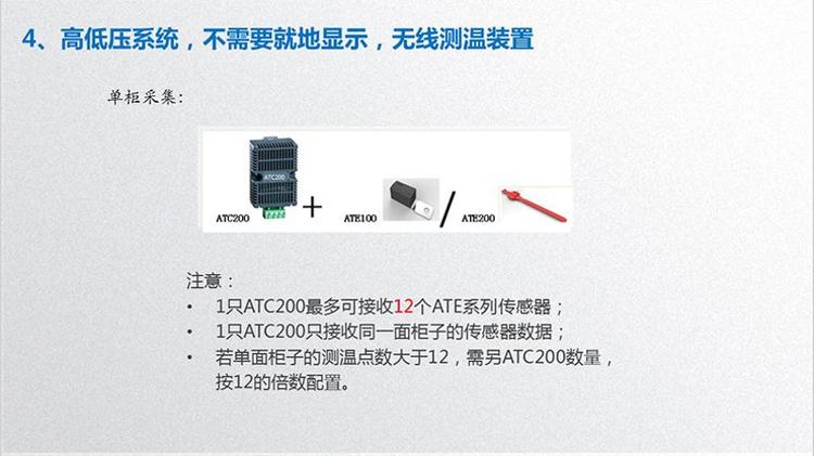 開關(guān)柜溫度測量裝置安科瑞ATE100M磁吸式無線測溫傳感器