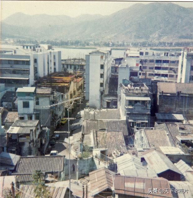1980年深圳老照片 改革开放之初如现在四线小城