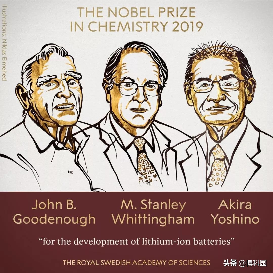 2019年诺贝尔化学奖：锂离子电池的胜利！一个可充电的世界