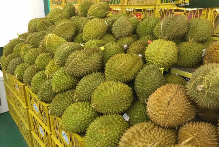 买榴莲，选刺密集的还是稀疏的？记住3个技巧，不怕买到肉少的​
