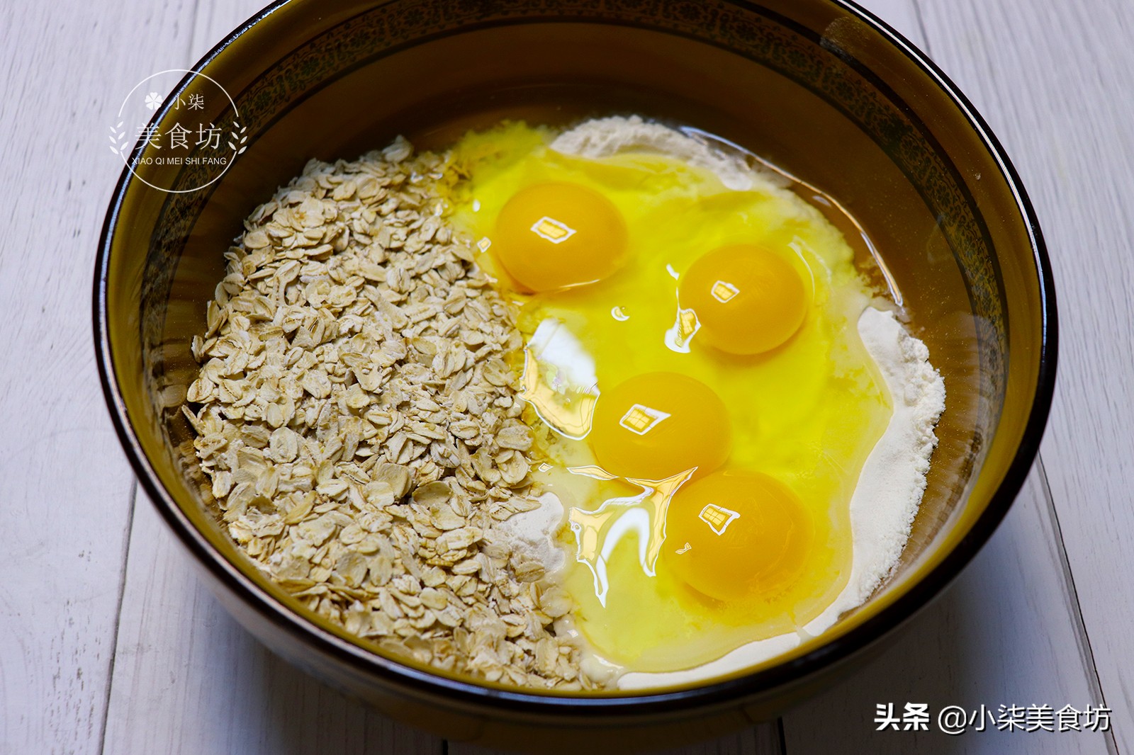 圖片[4]-雞蛋別炒著吃了 加一碗麥片 簡單一做 6分鐘出鍋 比肉還好吃-起舞食譜網