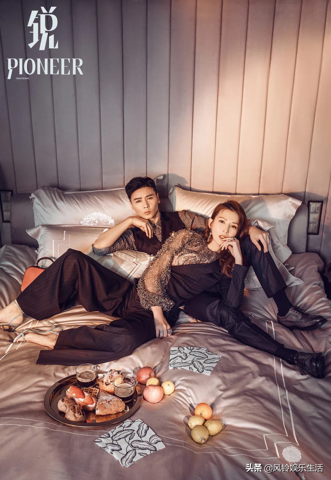 夫妻|蔡少芬张晋夫妻合体拍大片 真正的爱情是你眼中有我我也有你