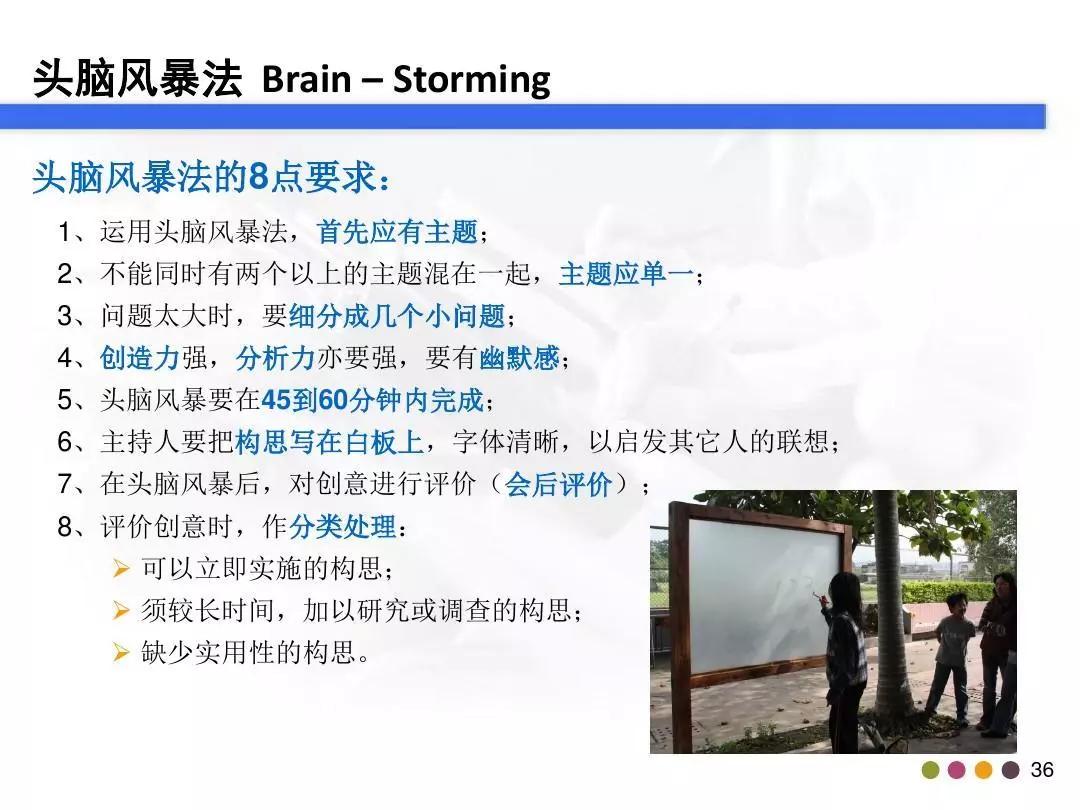 「管理」你真的会做头脑风暴吗？这个资料教会你