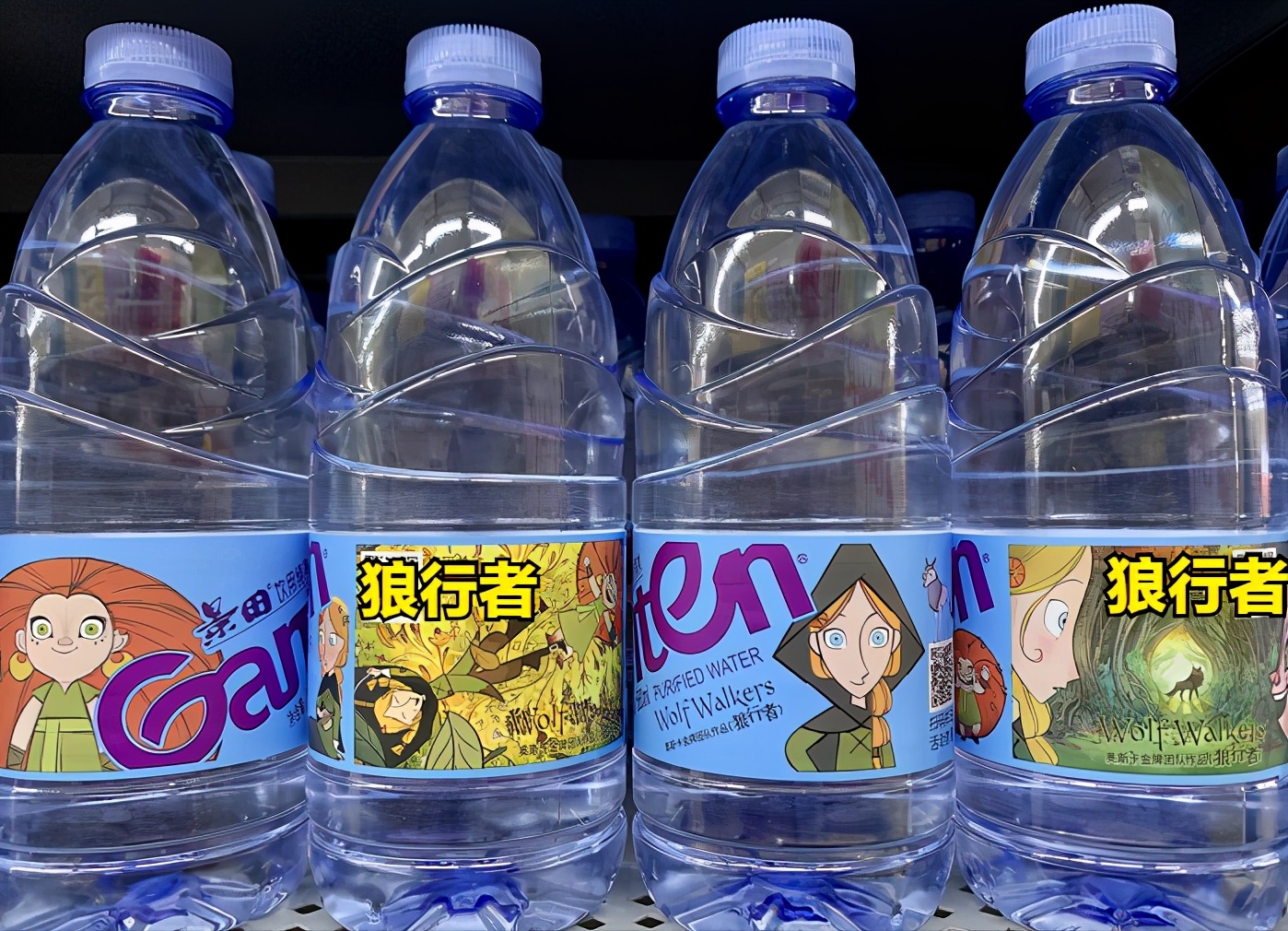 景田携口碑动画《狼行者》大玩联名，品牌营销火出圈