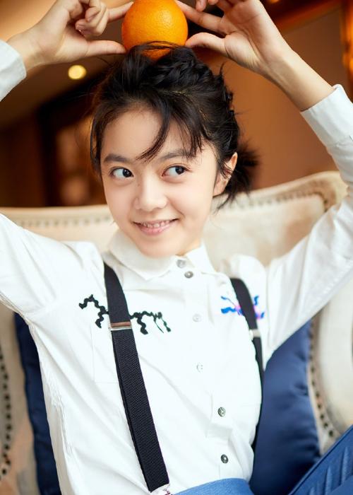 Zhao Jin wheat can say is the girl is worn take example vermicelli made from bean starch people feel how her acting can comment on attention