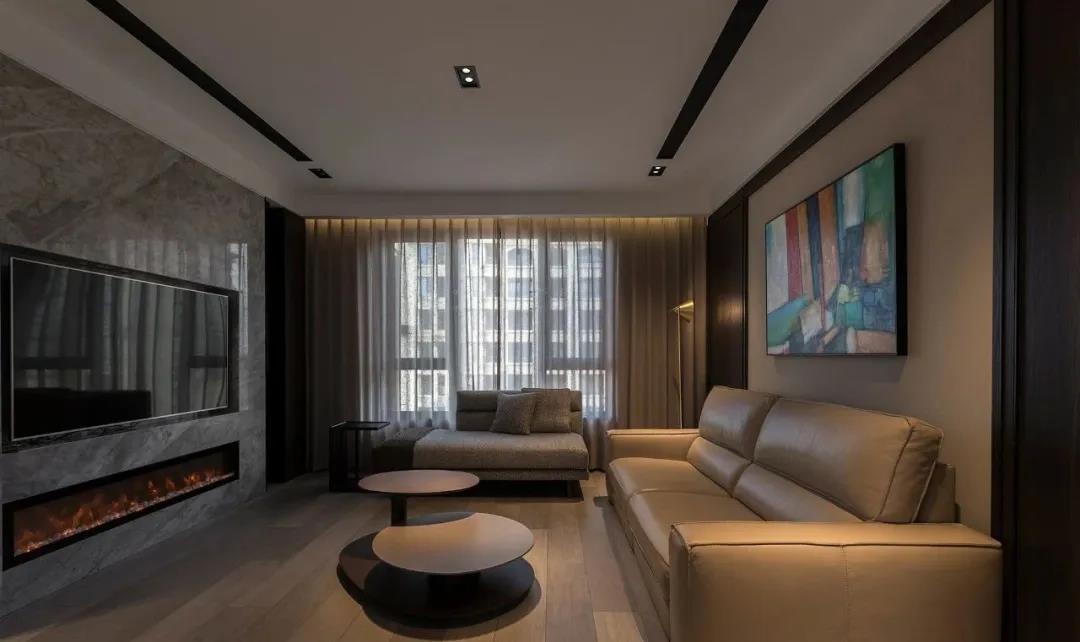 上海夫妇130平的家，巧用“灰度空间”打造极致高级感，好生精致