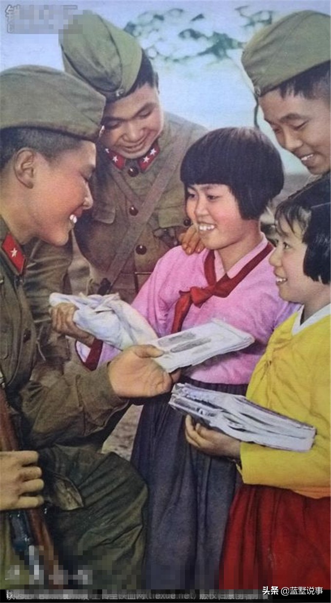 老照片记录，朝鲜战争结束后留在朝鲜的志愿军