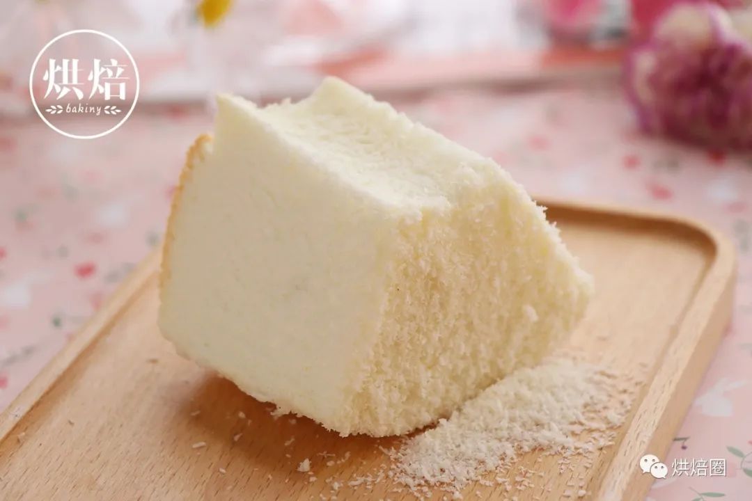 這樣做天使蛋糕從裡到外都白不干不韌比戚風好吃