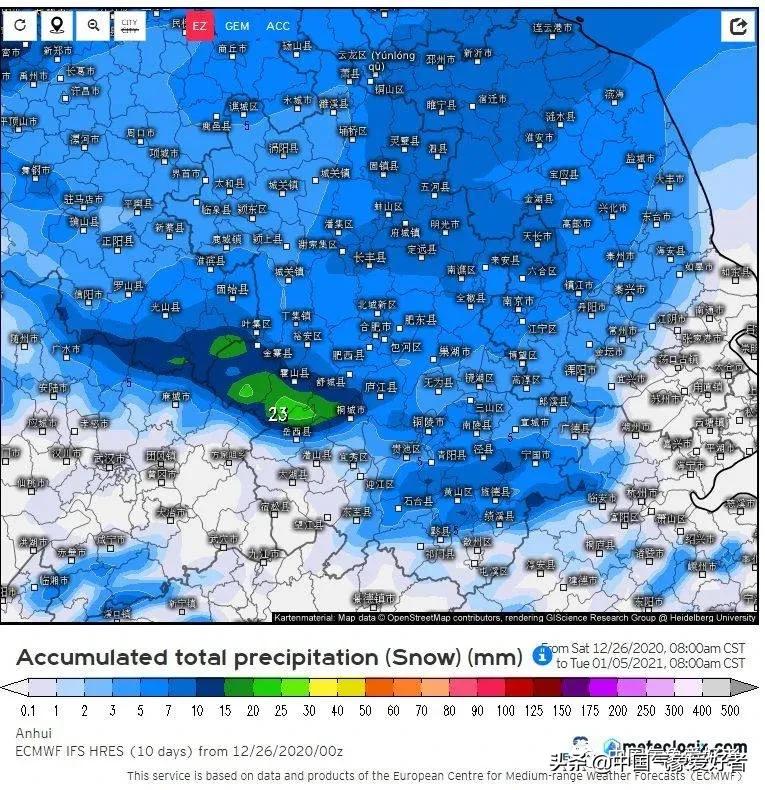 寒潮已稳定，水汽还在加强！大面积疾风骤雪将开始，这几省是重点
