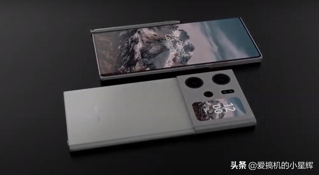 三星Note 22 Ultra概念机曝光，6500mAh+骁龙895，镜头模组霸气十足