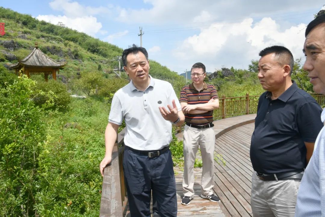 石希欣在鹤城黄岩调研文旅产业时指出 坚持统筹规划深度融合 推动乡村旅游高质量可持续发展