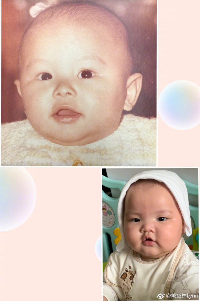 熊黛林郭可頌結婚四年，懷抱雙胞胎女兒畫面有愛，甜蜜互動表思念