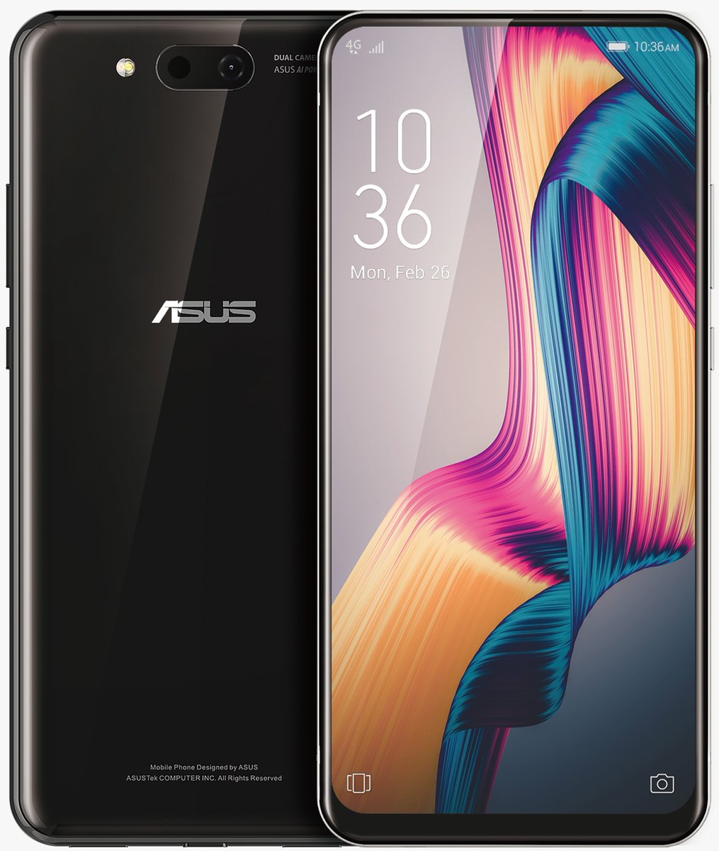 asusZenFone 6袭来：选用双重滑屏设计方案，配用骁龙855，5月16见