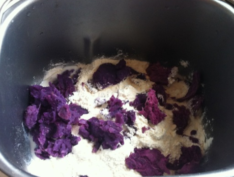 图片[4]-代餐甜品紫薯藜麦吐司的做法-起舞食谱网